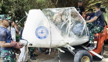 Kadispen AU Sebut Pesawat Latih Jatuh di Bogor Dalam Kondisi Bagus (FOTO:Dok Putra R)