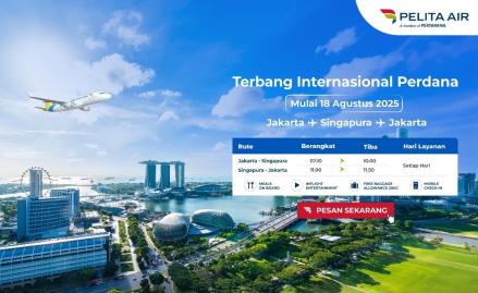 Pelita Air akan Buka Rute Internasional Perdana, Perluas Layanan ke Pasar Global. Foto: Pelita Air.