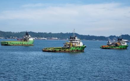 PT ELPI Trans Cargo (ETC), anak usaha ELPI, resmi mengakuisisi dua kapal dengan total nilai transaksi Rp48 miliar. (Foto: Dok. ELPI)