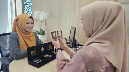 Bisnis Bullion Bank Meningkat, Pembelian Emas di BSI (BRIS) Melesat 441 Persen (FOTO:Dok BRIS)