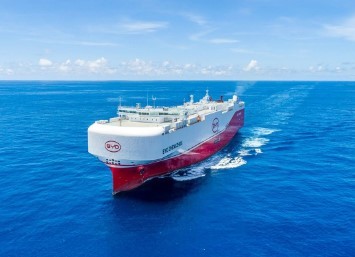 Mampu Angkut 7.000 Mobil, BYD Zhengzhou Jadi Kapal Terbesar di Tanjung Priok. (Foto: Dok. BYD)