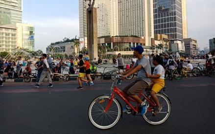 Jakarta Bakal Tetap Gelar CFD Jika Tak Ada Peristiwa Luar Biasa. (Foto: Inews Media Group)