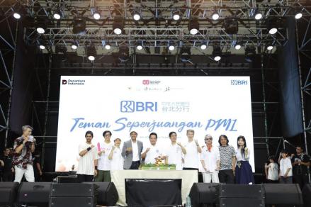 5 Ribu Orang Padati BRI Taipei Teman Seperjuangan PMI, Sambut Mitra Finansial Tanah Air di Taiwan. (Foto: BRI)