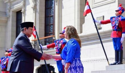 Prabowo Bakal Bertemu Presiden Peru di Istana Jakarta Pagi Ini (FOTO:Dok Biro Pers Sekretariat Presiden)