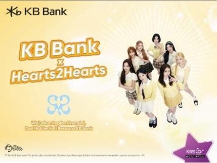 Gaet Generasi Muda, KB Bank Resmi Umumkan Hearts2Hearts Jadi Brand Ambassador. (Foto: Dok. KB Bank)