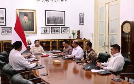 Presiden Prabowo Panggil Dasco hingga Kapolri, Bahas Keamanan dan Ketahanan Pangan