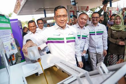 Pertamina Patra Niaga Perluas Ekosistem Penyediaan Feedstock SAF dari Minyak Jelantah (FOTO:Dok Pertamina)