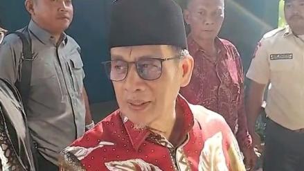 Wamenag soal Kantor Ditjen PHU Digeledah KPK: Kalau Sudah Bekerja, Semuanya Harus Dibuka. (Foto Felldy/IMG)