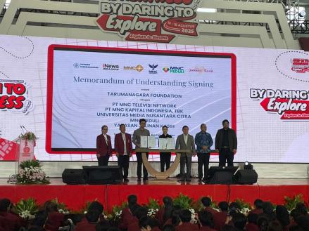 MNC Group dan Untar Jajaki Kemitraan Strategis untuk Pengembangan Kompetensi Mahasiswa. (Foto Tangguh/IMG)