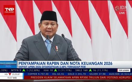 Presiden Prabowo Subianto melontarkan kritik tajam terhadap pemberian tantiem kepada petinggi BUMN, terutama komisaris. (Foto: iNews Media Group)