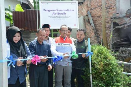 Pertamina Drilling Bangun Sumur Air Bersih, Bantu Puluhan  Keluarga di Siak (Foto: dok Pertamina)