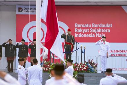 Gelar Upacara HUT ke-80 RI, Pertamina Komitmen Raih Swasembada Energi untuk Indonesia Maju. (Foto: Dok. Pertamina)