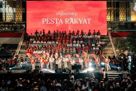 300 Ribu Pengunjung Ramaikan Pesta Rakyat HUT ke-80 RI di Kawasan Sarinah-Thamrin (Foto: dok InJourney)
