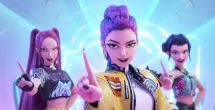 Jadi Film Terlaris Netflix, KPop Demon Hunters Raup Rp325 Miliar di Akhir Pekan. (Foto: Netflix via AP)