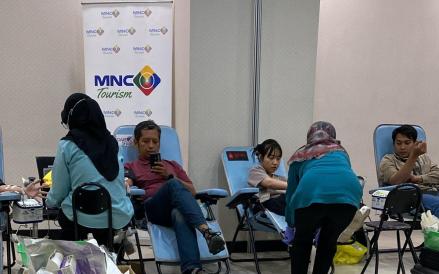 Bantu Masyarakat Pengadaan Darah, MNC Peduli Gelar Donor Darah bareng RSCM (Nur Ichsan Yuniarto/IDXChannel)