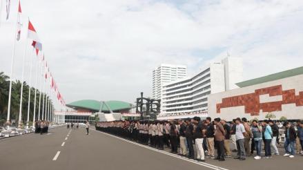 6.148 Aparat Gabungan Ditugaskan Kawal Demo di Gedung DPR/MPR. (Foto: Ilustrasi/Polres Metro Jakarta Pusat)