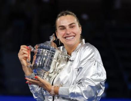 Aryna Sabalenka Juara US Open 2025, Bawa Pulang Uang Rp82 Miliar. (Foto: AFP)