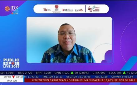 BEI bersama KPEI dan KSEI resmi membuka rangkaian Public Expose Live 2025 yang akan digelar pada 8-12 September. (Foto: IDX Channel)