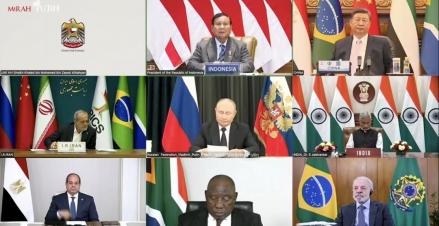 Di Hadapan Xi Jinping hingga Putin, Prabowo Sebut BRICS Jadi Pilar Stabilitas Global (FOTO:Dok Binti)