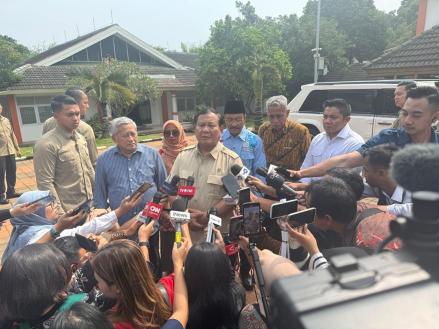 Kursi Menko Polkam dan Menpora Masih Kosong, Prabowo: Tunggu Waktunya. (Foto Binti M/IMG)