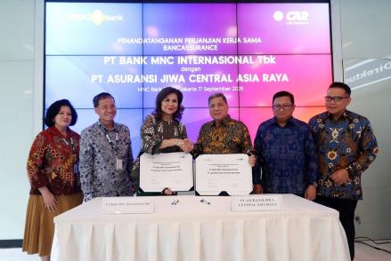MNC Bank dan CAR Life Insurance Hadirkan Asuransi Jiwa Saving Plus Insurance. (Foto