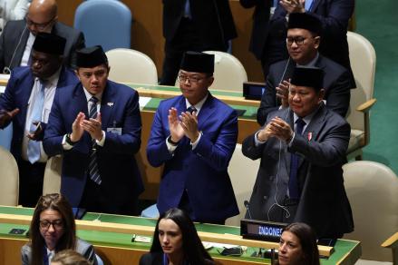 Momen Prabowo Standing Ovation saat Prancis Akui Palestina. (Foto Istimewa)