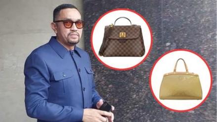 Jadi Simbol Kemewahan, Segini Harga Tas Louis Vuitton Ahmad Sahroni. (Foto: Harga Tas Louis Vuitton Ahmad Sahroni)