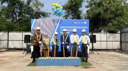 Ekspansi Bisnis, PP Properti (PPRO) Groundbreaking Padel Sports Club di Bekasi. (Foto Istimewa)