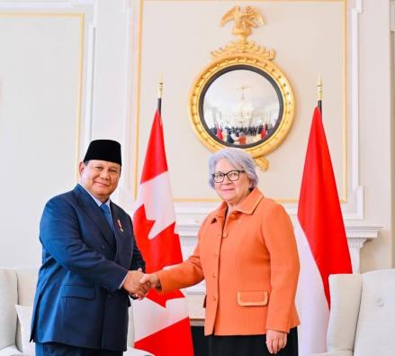 Prabowo Bertemu Gubernur Jenderal Kanada, Perkuat Kerja Sama Ekonomi hingga Budaya. (Foto: Biro Pers Setpres)