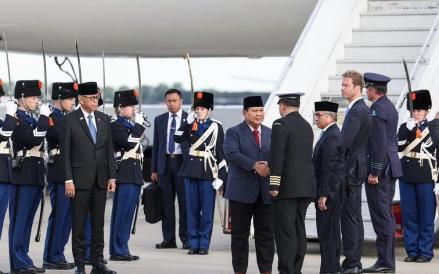 Prabowo Tiba di Amsterdam, Siap Perkuat Hubungan Bilateral-Strategis dengan Belanda (Biro Setpres)