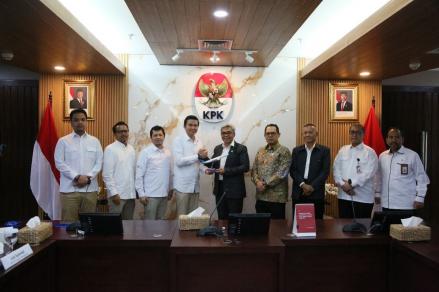 KPK Audiensi dengan Garuda,  Ingatkan Risiko Korupsi dalam Pengadaan Pesawat. (Foto: Inews Media Group)