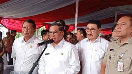Pramono Bakal Pindahkan Patung Jenderal Sudirman untuk Kembangkan TOD Dukuh Atas. (Foto: M.Refi Sandi/Inews Media Group)