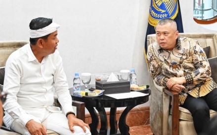 Dedi Mulyadi dan Menhub Dudy Bertemu, Bahas Rencana Pembangunan LRT Bandung Raya