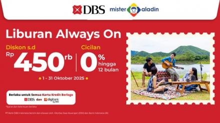 Wujudkan Liburan Lebih Terjangkau, Ada Diskon hingga Rp450 Ribu dan Cicilan 0 Persen