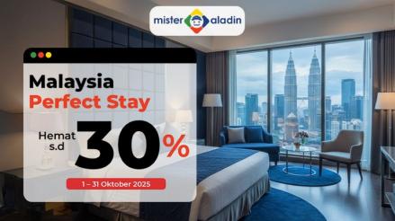 Liburan ke Malaysia Kini Makin Mudah, Ada Diskon Hotel sampai dengan 30 Persen. Foto: Mister Aladin.