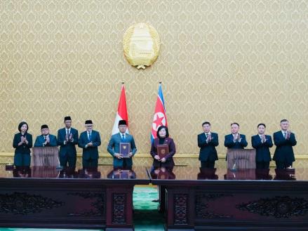 Menlu Sugiono Kunjungi Korea Utara, Pertama dalam 12 Tahun. (Foto: Kemlu)
