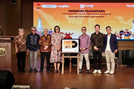 Majukan Musisi Lokal, Nuon dan Playup Luncurkan Gerakan Harmoni Nusantara. (Foto: Inews Media Group)