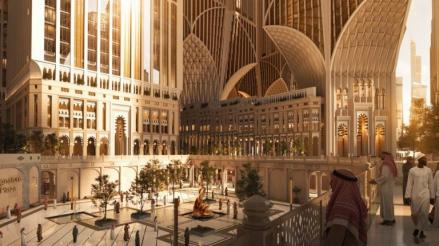 Arab Saudi Bangun King Salman Gate di Makkah, Bisa Tampung 900.000 Jamaah. (Foto: Construction Week)