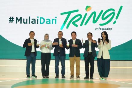 BRI Group Lucurkan TRING! by Pegadaian, Super App Emas Digital untuk Inklusi Keuangan. (Foto: Inews Media Group)