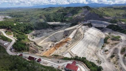 Progres Bendungan Way Apu Capai 90 Persen, Rampung Akhir 2025 (Foto: dok PTPP)