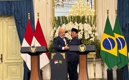 Prabowo Akan Rayakan Ulang Tahun dengan Presiden Brasil Lula (Biro Setpres)