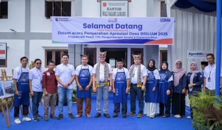 BRI (BBRI) Gelar Apresiasi Desa BRILiaN, Wujudkan Asta Cita melalui Pemberdayaan Desa  (FOTO:Dok BRI)