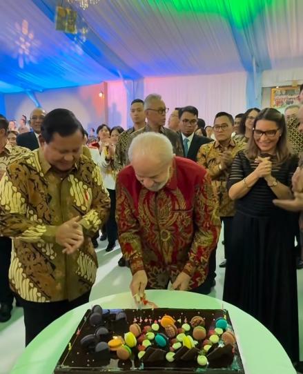 Prabowo dan Presiden Brasil Rayakan Ulang Tahun Bersama, Kompak Kenakan Batik. (Foto: Tangkapan Layar Instagram @lulaoficial)