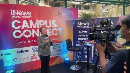 Potret Antusiasme Mahasiswa Unpad Ikuti iNews Media Group Campus Connect. Foto: iNews Media Group.