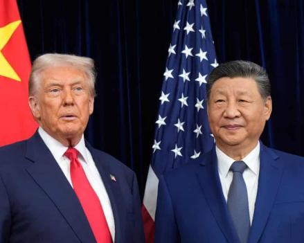 Trump dan Xi Jinping Mulai Pertemuan di Korsel, Pertama sejak 2019. (Foto: AP)