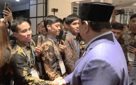 Cerita Warga Tegal yang Jualan Bakso di Korsel, Speechless Sambut Kedatangan Prabowo (Biro Setpres)