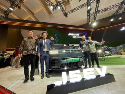 Jaecoo Indonesia Klaim Pemesanan J5 EV Tembus 12.000 Unit Sejak Peluncuran. (Foto: MNC Media)