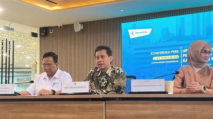 Menkes Pastikan Ada Solusi Bagi Pasien Cuci Darah yang Tak Bisa Gunakan BPJS Kesehatan. (Foto: Annastasya/iNews Media Group)