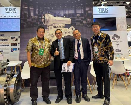 Tembus Pasar Dunia, TRK Valves Unjuk Gigi di Ajang LNG 2026 Qatar