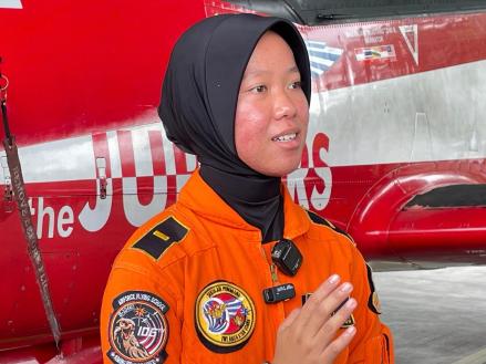 Kisah Inspiratif Letda Qorina, Perempuan Muda Calon Penerbang Militer TNI AU. (Foto: MNC Media)